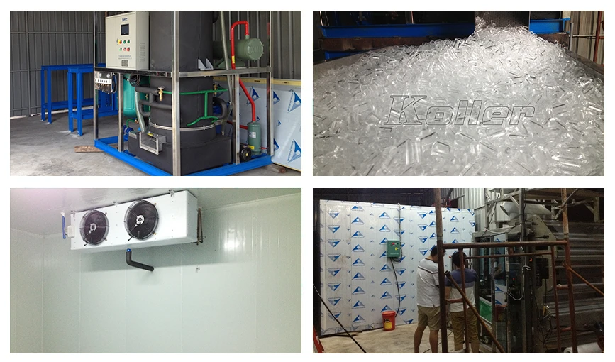 Tube ice machine case in Malaysia