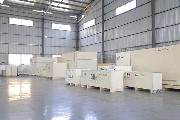 Complete machine testing at Koller facility