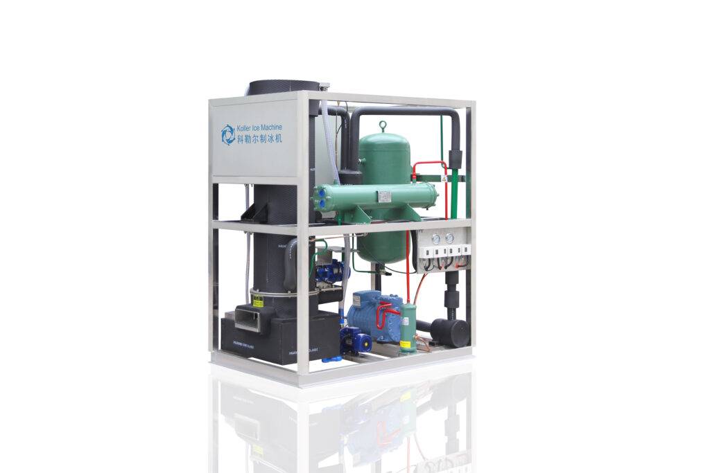 tube ice machine 1ton in 24hours scaled