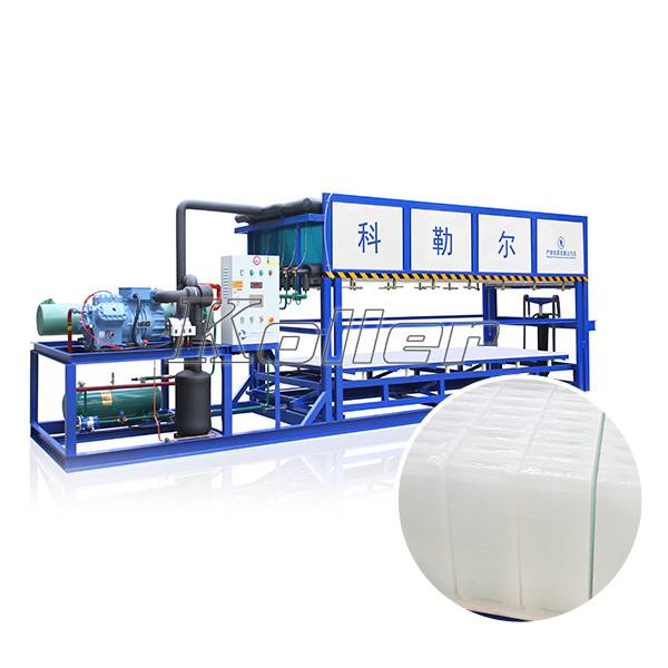 direct cooling ice block machine DK50 1