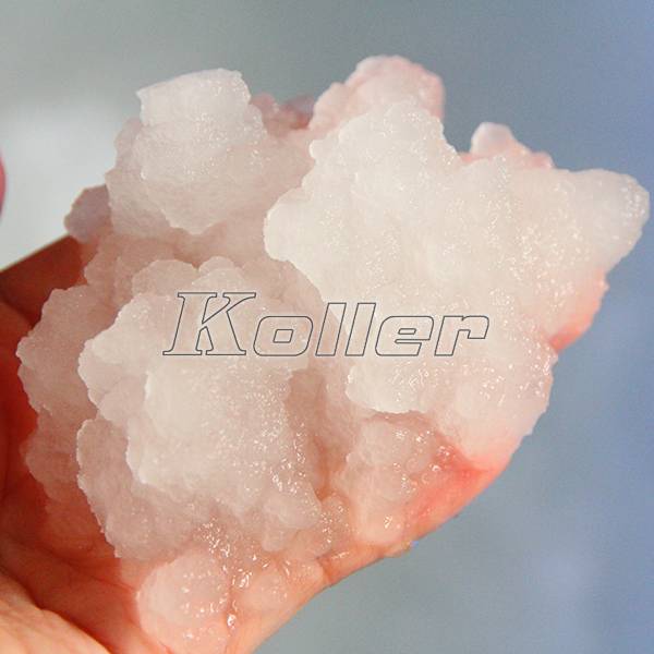 Slurry ice shape