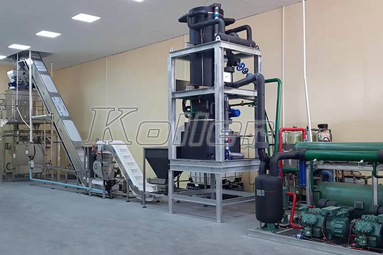 automatic ice packing machine for tube ice machine