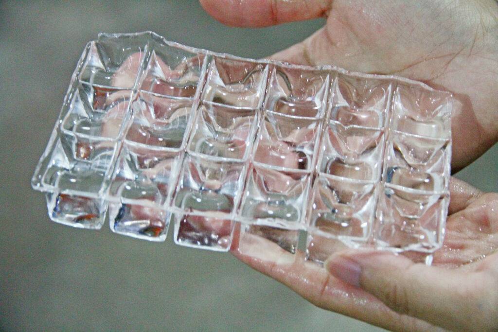 square ice scaled