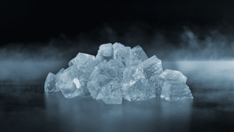 plenty of flake ice