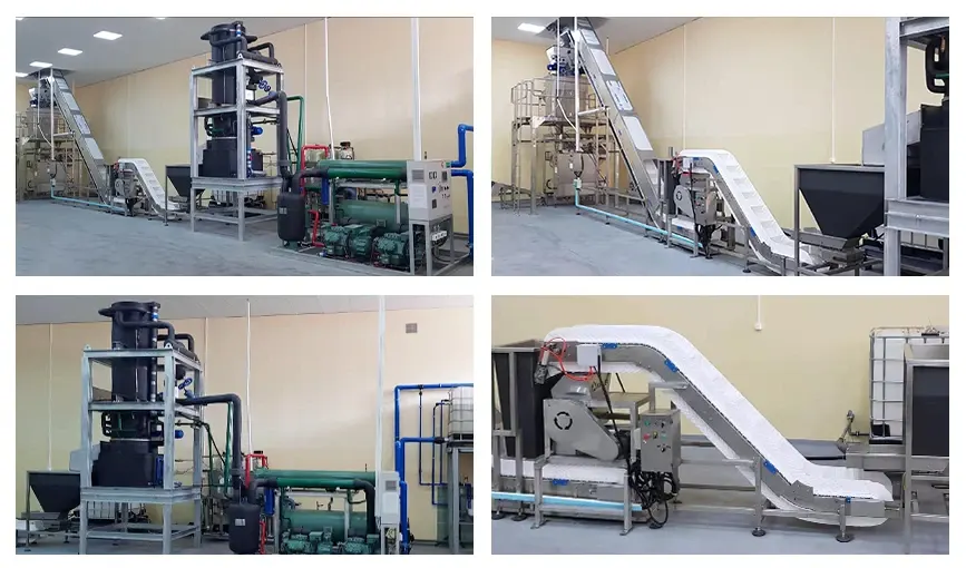 Tube ice machine project in Hungary