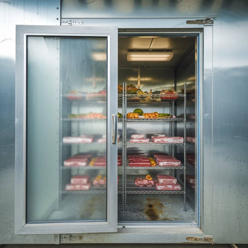 caminar en el refrigerador