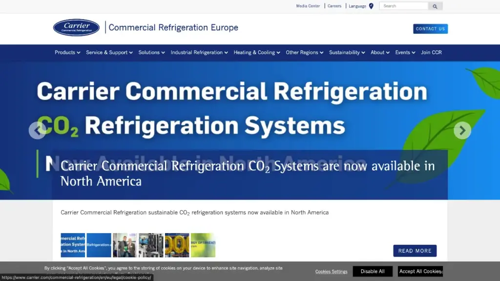 Top Walk In Cooler Manufacturers Carrier Commercial Refrigeration