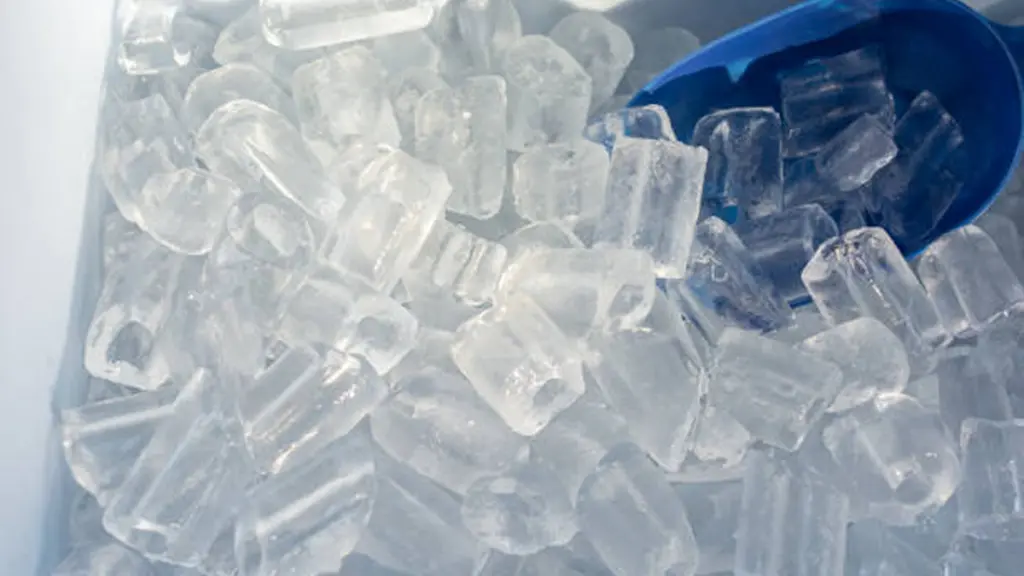 close up of Tube Ice